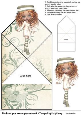 Courtney Pop Up Spring Card