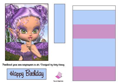 Sadie Fairy Easel Card