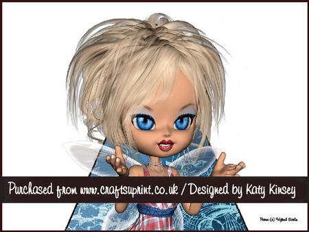 Skye Fairy 3D Stand Up Pyramid Card Kit