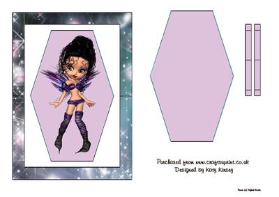 Nina Fairy Flip Card Sheet