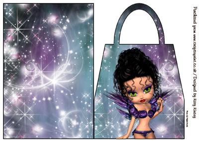 Nina Fairy Handbag Card