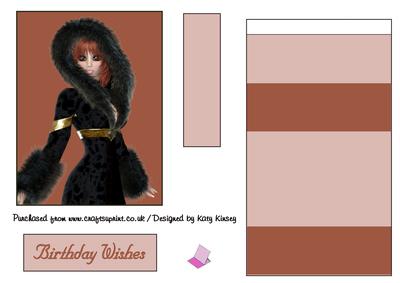 Warm and Cosey Easel Card