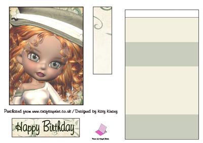 Courtney Easel Card