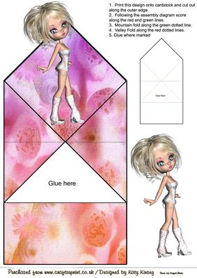 Felicity Pop Up Spring Card