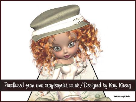 Courtney 3D Stand Up Pyramid Card Kit