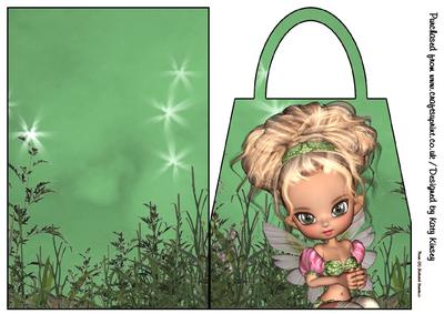 Zoe Fairy Handbag Card