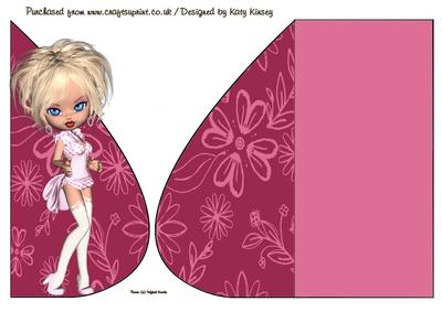 Charlotte Teardrop Card