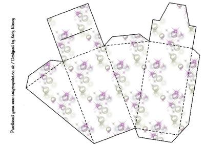 Bubbles and Fairy Dust Cake Slice Gift Box