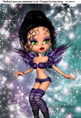 Nina Fairy A4 Card Front
