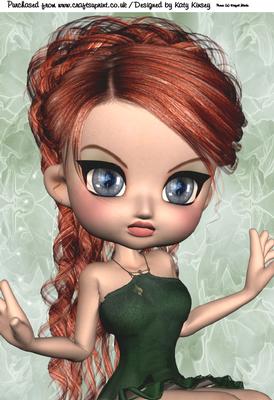 Olivia A4 Card Front