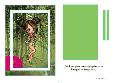 Patience Fairy Flip Card Sheet