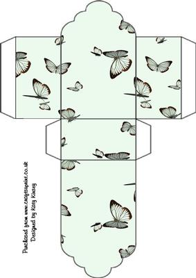 Butterfly Swarm Tag Gift Box