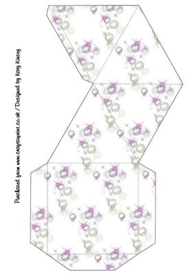 Bubbles and Fairy Dust Pyramid Gift Box