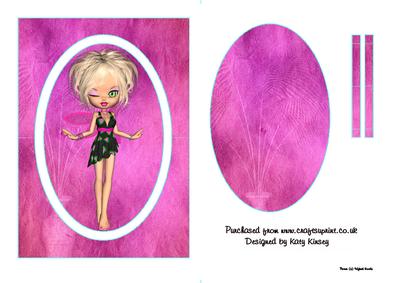 Rhianne Fairy Flip Card Sheet