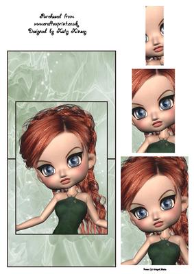 Olivia Over the Edge Card