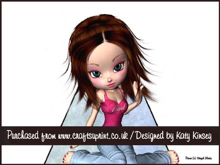 Polly 3D Stand Up Pyramid Card Kit