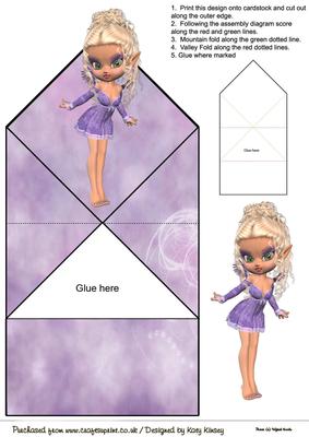 Willow Fairy Pop Up Spring Card