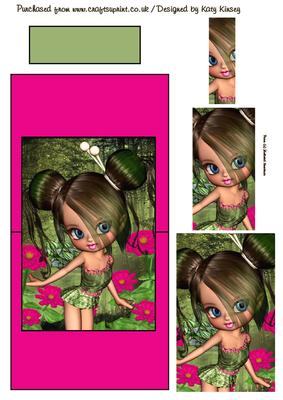 Patience Fairy Over the Edge Card