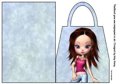 Polly Handbag Card