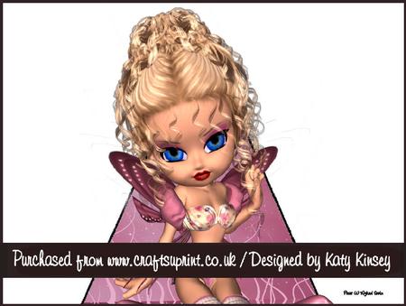 Belinda Fairy 3D Stand Up Pyramid Card Kit
