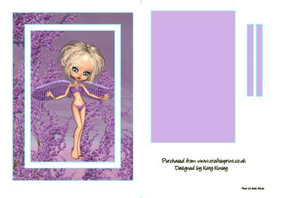 Seraphina Angel Flip Card Sheet