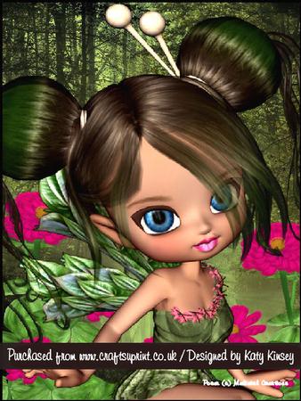 Patience Fairy A5 Pyramage Card Kit