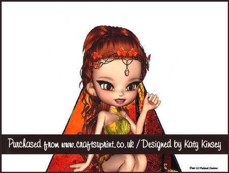 Demeter Goddess 3D Stand Up Pyramid Card Kit