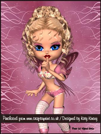 Belinda Fairy A4 Pyramage Card Kit