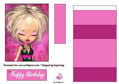 Rhianne Fairy Easel Card