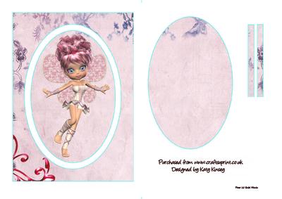Lou Lou Fairy Flip Card Sheet