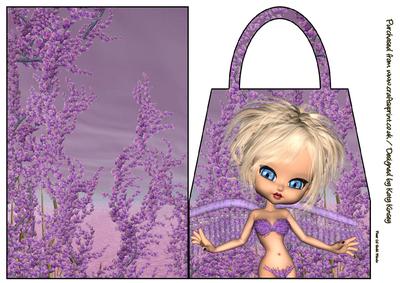 Seraphina Angel Handbag Card