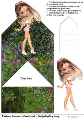 Shireen Pop Up Spring Card