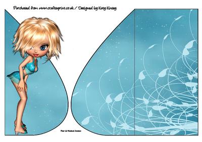 Ellen Teardrop Card