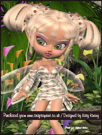 Jenna Fairy A4 Pyramage Card Kit