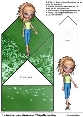 Janet Pop Up Spring Card