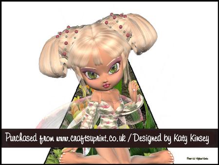 Jenna Fairy 3D Stand Up Pyramid Card Kit