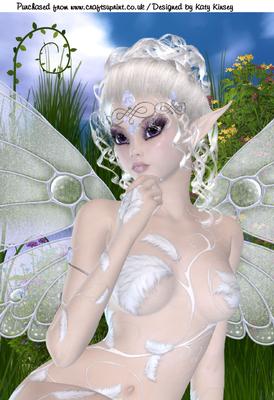 Feather Fairy A4 Card Front