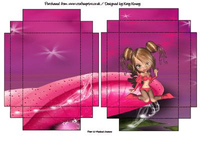 Amy Fairy Gift Box with Lid