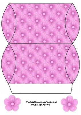 Blooming Lovely in Pink Pillow Gift Box