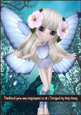 Petunia Fairy A4 Tunnel Card Kit