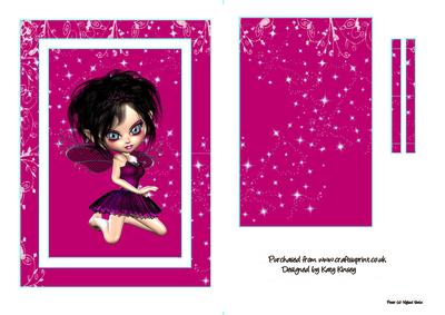 Valerie Fairy Flip Card Sheet
