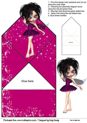 Valerie Fairy Pop Up Spring Card