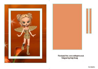 Goldie Fairy Flip Card Sheet