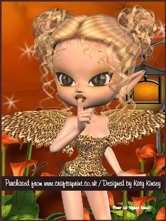 Goldie Fairy A4 Pyramage Card Kit
