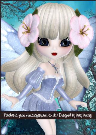 Petunia Fairy A5 Pyramage Card Kit
