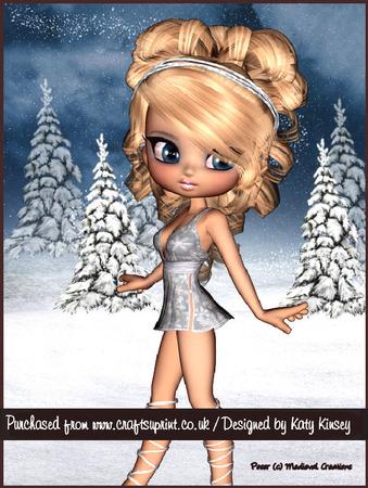 Chione Goddess of Snow A4 Pyramage Card Kit