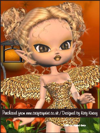 Goldie Fairy A5 Pyramage Card Kit
