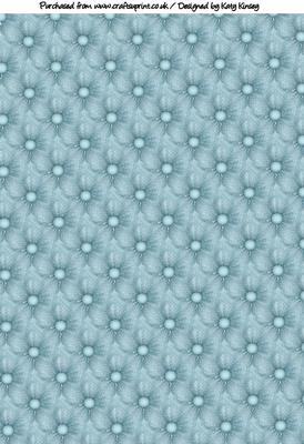 Blooming Lovely in Blue Backing Paper