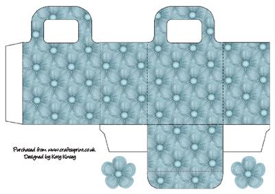 Blooming Lovely in Blue Gift Bag