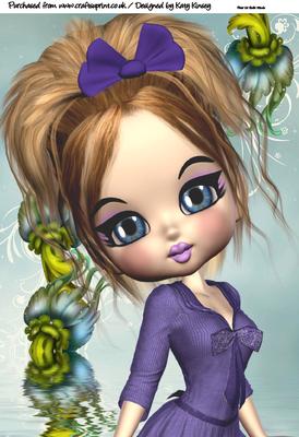 Constance A4 Card Topper